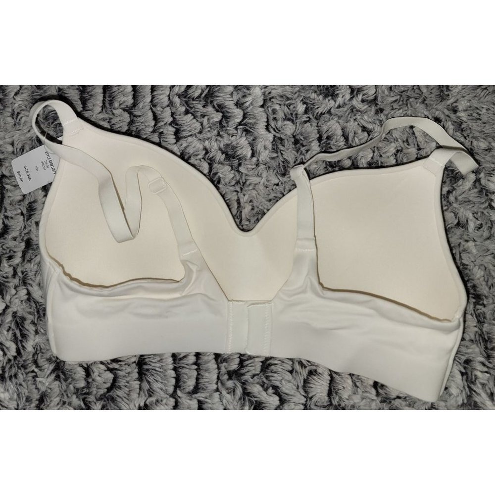 Soma Enbliss Wireless Bra Ivory Size 34A Comfort Everyday Seamless Support - Picture 2 of 4